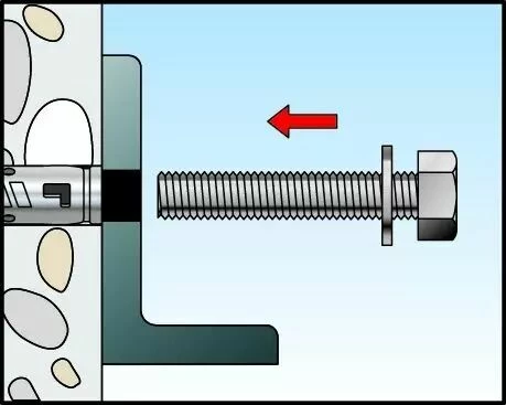 Fischer Cheville Acier TAM 5 Fischer Cheville Acier TAM – Image 5
