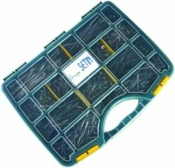 Coffret 1055 Vis Bois Aggloméré Tête Fraisée Empreinte Torx Inox A2