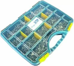 Coffret 1215 Vis Autoperceuse Tête Cylindrique Inox A2 Empreinte Pozidriv - DIN 7504M