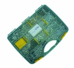 Coffret Vis Métaux DIN 7985 - Acier Zingué Blanc