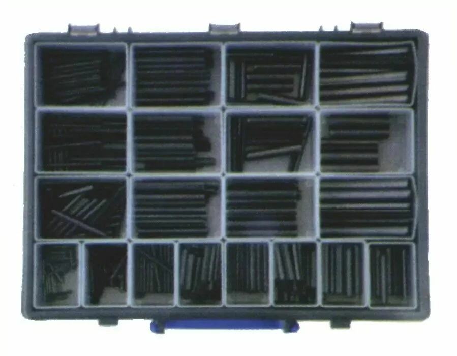 Goupille élastique Série épaisse E Coffret 650 Pièces 1 Goupille élastique Série épaisse E Coffret 650 Pièces