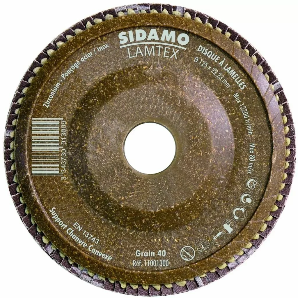 Lamtex - éco Conception - ø 125 X 22 Mm - Bombé - Support Chanvre - Boîte De 10 2 Lamtex - éco Conception - ø 125 X 22 Mm - Bombé - Support Chanvre - Boîte De 10 – Image 2