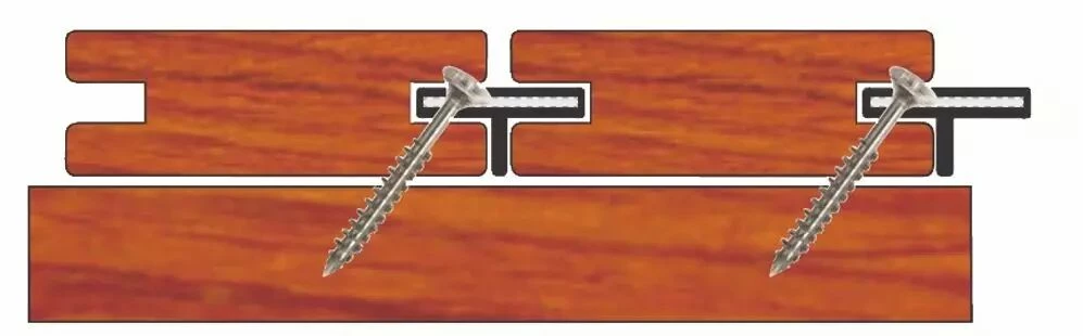 Spax Kit De Fixation Pour Terrasse Bois - Hardwood Clip - Inox A2 1 Spax Kit De Fixation Pour Terrasse Bois - Hardwood Clip - Inox A2