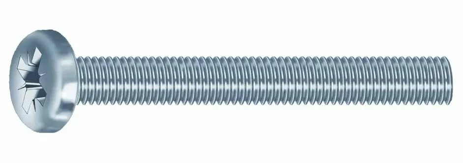 Vis Tête Cylindrique DIN 7985 - Acier Zingué 1 Vis Tête Cylindrique DIN 7985 - Acier Zingué