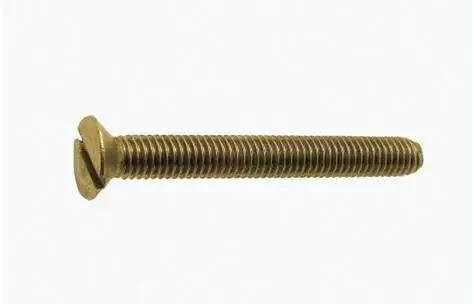 Vis Métaux Tête Fraisée Fendue Laiton - DIN 963 3 Vis Métaux Tête Fraisée Fendue Laiton - DIN 963 – Image 3