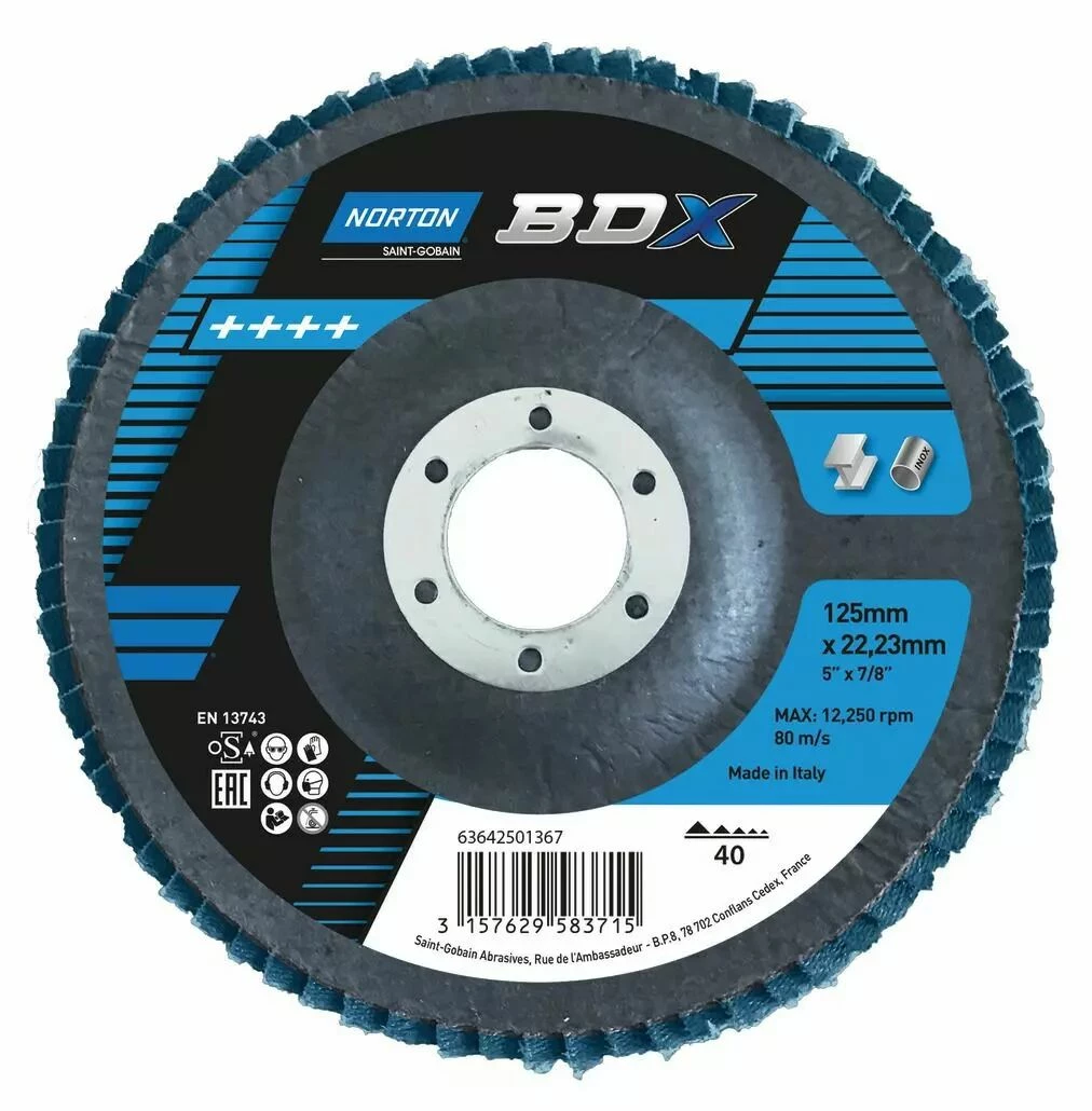 Norton BDX - Auto-affûtant - Acier/inox 2 Norton BDX - Auto-affûtant - Acier/inox – Image 2