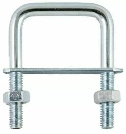 Bride Carrée Pour Tube Avec Platine