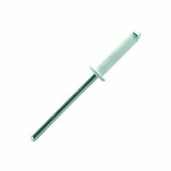 Rivet Standard - Tête Plate Laquée Blanche - Alu/tige Acier