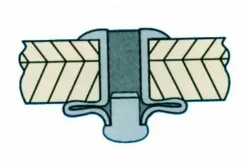 Rivet étoilé - Tête Plate - Alu 3 Rivet étoilé - Tête Plate - Alu – Image 3