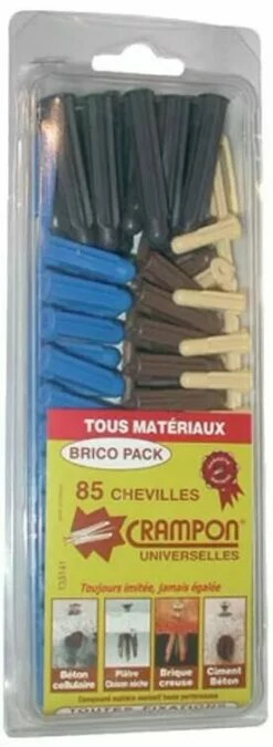 Pack Chevilles Crampon Panachées