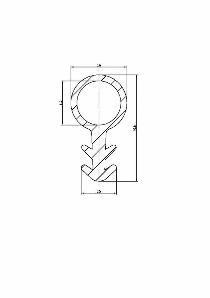 Joint Tubulaire PVC Noir 2 Joint Tubulaire PVC Noir – Image 2