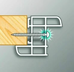 Mustad Vis Cadre PVC Framex Clip -Pas Cher Visserie Magasin p image 528684 grande