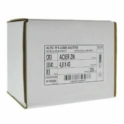 Vis Autoperceuse à Ailettes - Tête Fraisée Crantée Empreinte Torx Acier Zingué 14 Vis Autoperceuse à Ailettes - Tête Fraisée Crantée Empreinte Torx Acier Zingué -Pas Cher Visserie Magasin p image 536362 grande