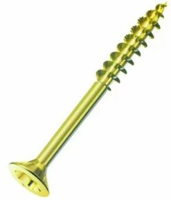 Spax Tête Fraisée - Acier Bichromaté - Filetage Partiel - T-Star Plus